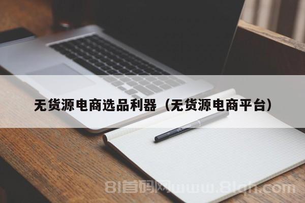 无货源电商选品利器（无货源电商平台）