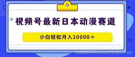 视频号独家日本动漫蓝海赛道，100%原创内容，小白轻松月入10000+