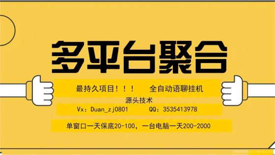 2025年最火爆的多平台聚合全自动语聊挂机项目，小D带你轻松实现快速变现！