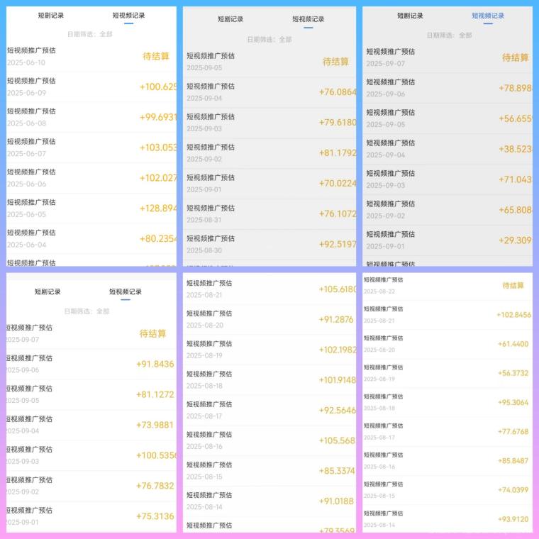 免费短剧项目：日赚100+有保障，可签合同依法交税，合规平台放心参与