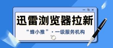 蜂小推，迅雷浏览器拉新的双赢玩法：分享实用资料换取佣金