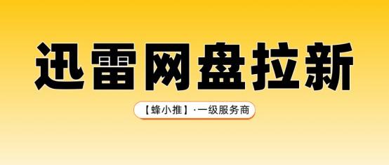 【蜂小推】普通人也能做?迅雷网盘推广的3个底层逻辑和落地技巧