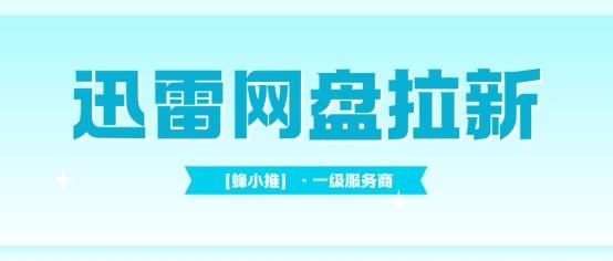 【蜂小推】15元的推广激励怎么拿？新手做迅雷网盘推广的经验
