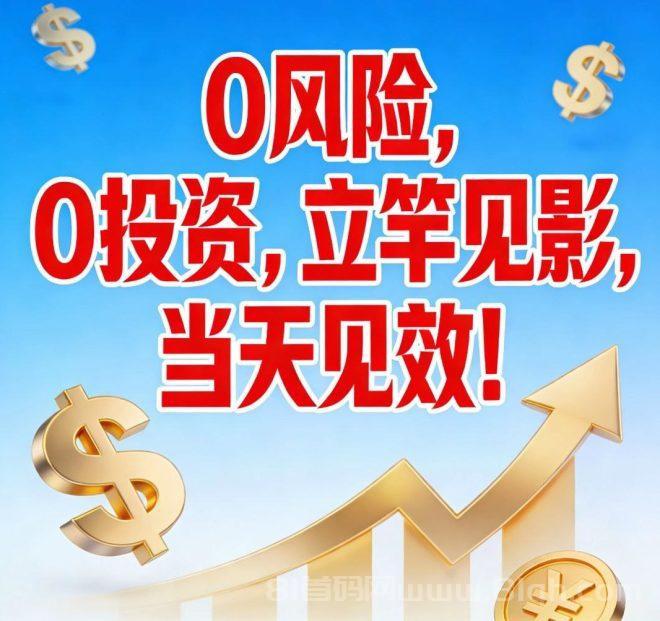 赚钱就靠信息差,0成本日撸3000就是香,带几个执行力强的。