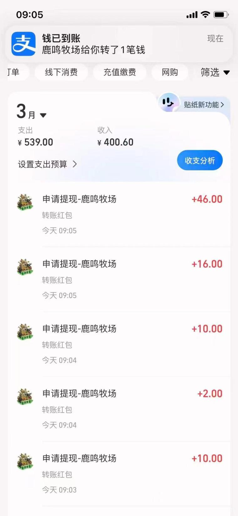 鹿鸣牧场领养动物赚钱平台：注册送1280元门票，永久1元起提极速到账，2026创新动静态结合模式