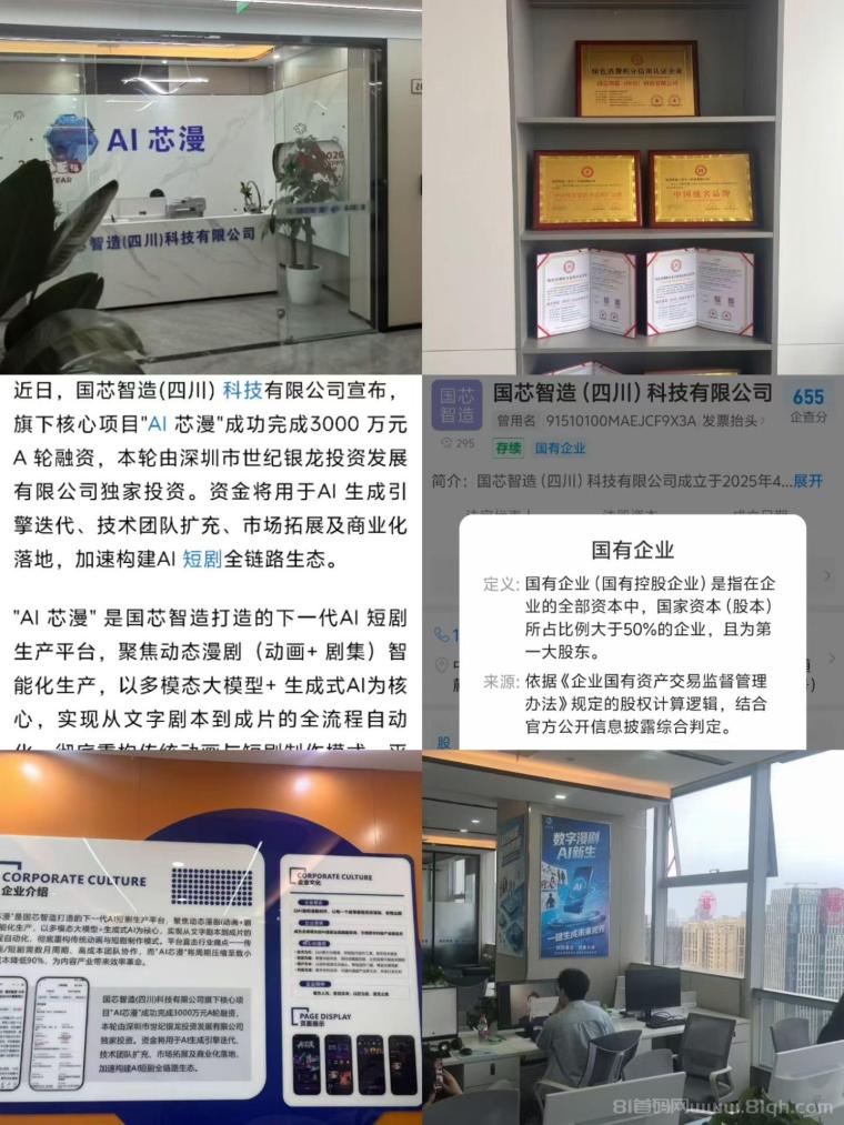 国芯智造·Ai芯漫预热顶层对接市场（扶持置顶天花板）随进去模式.驻扎公司