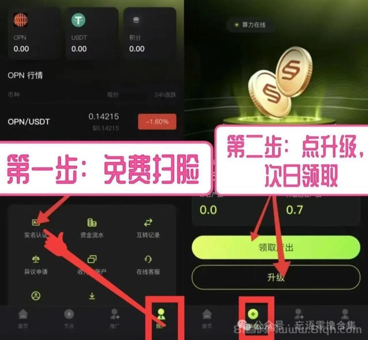 OPN：零撸爬墙注册认证完成发ID送5级，DY一样玩法刚刚开始早进场早吃肉
