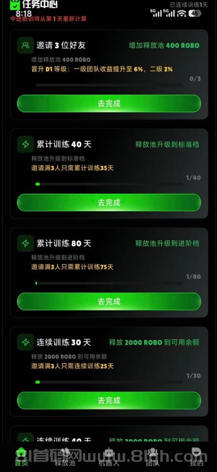 机器人AI训练项目RoboMind:零撸主流币ROBO,每天零撸21元,算力即财富!