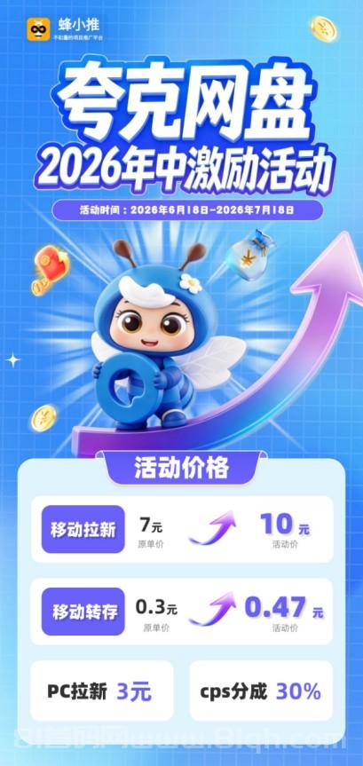 夸克网盘拉新怎么注册?年中激励活动已开,注册流程一次讲清