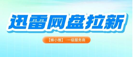 网盘拉新窗口期，能赚多少看迅雷网盘推广速度